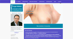 Desktop Screenshot of esthetique-lyon-chirurgie.com